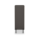 Axton 5 Drawer Chest Oak Graphite from Roseland Furniture