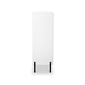 Axton 5 Drawer Chest White Matt from Roseland Furniture