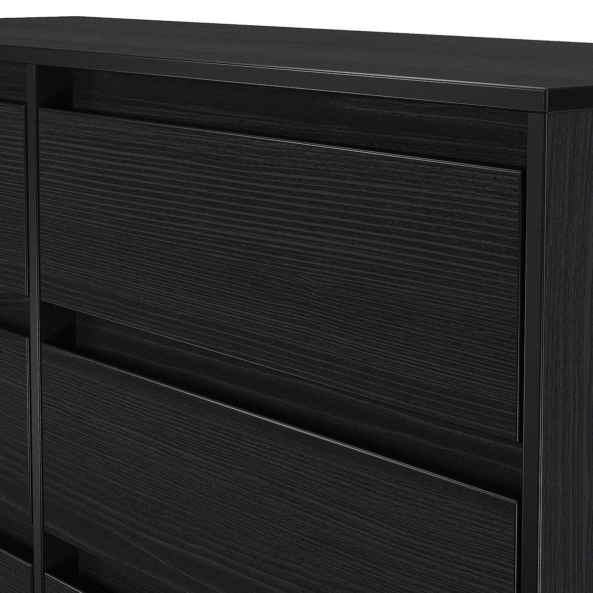 Axton 6 Drawer Chest Ash Black from Roseland Furniture
