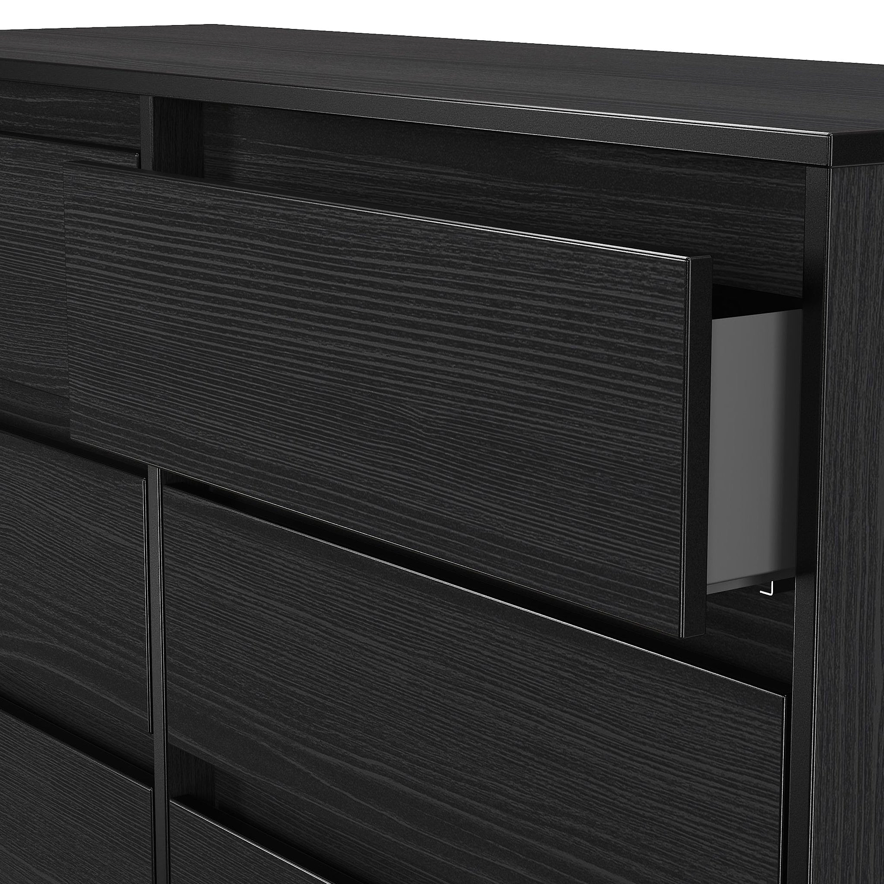 Axton 6 Drawer Chest Ash Black from Roseland Furniture