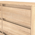 Axton 6 Drawer Chest Oak from Roseland Furniture
