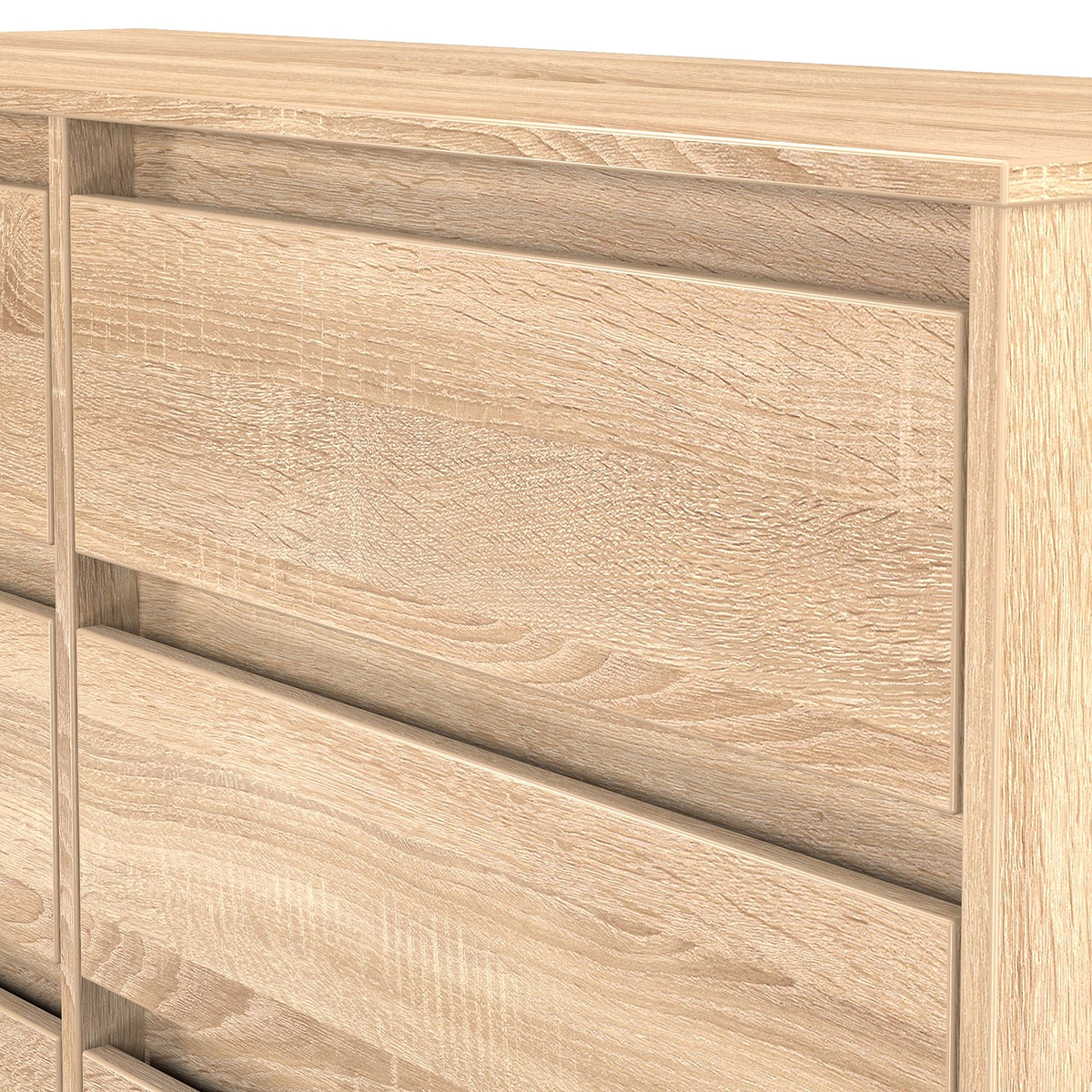 Axton 6 Drawer Chest Oak from Roseland Furniture