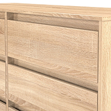 Axton 6 Drawer Chest Oak from Roseland Furniture