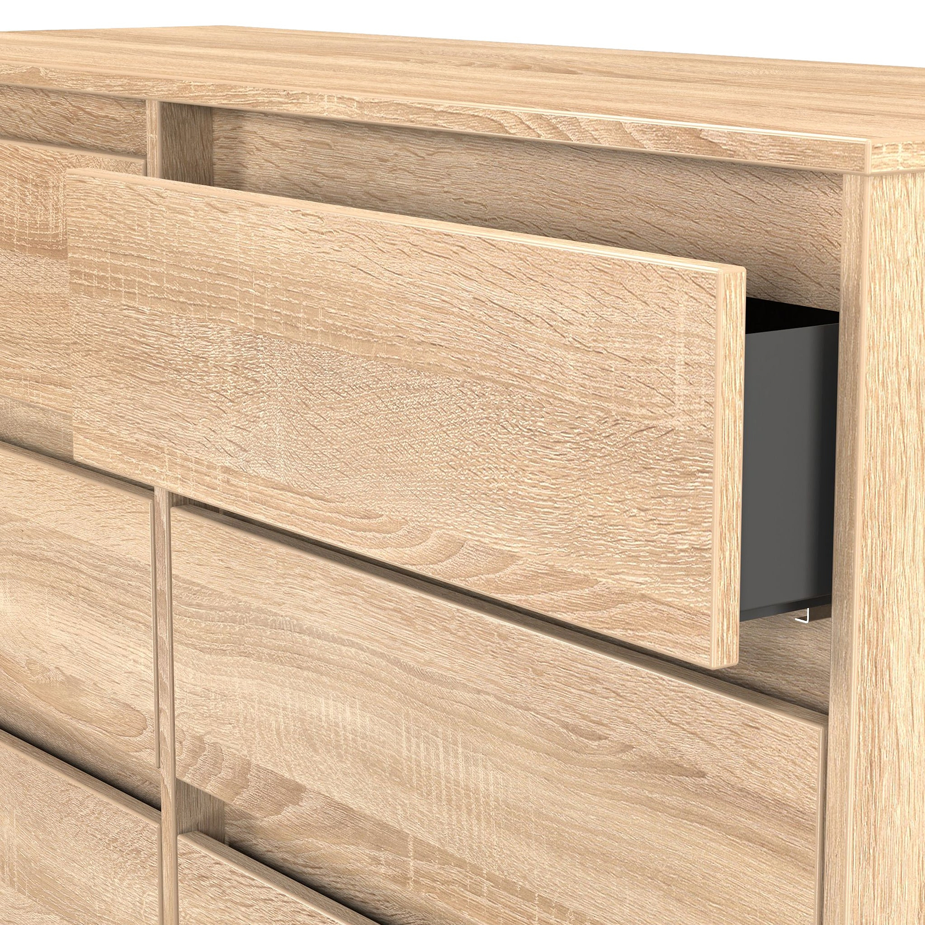 Axton 6 Drawer Chest Oak from Roseland Furniture