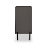 Axton 6 Drawer Chest Oak Graphite from Roseland Furniture