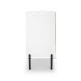 Axton 6 Drawer Chest White Matt from Roseland Furniture