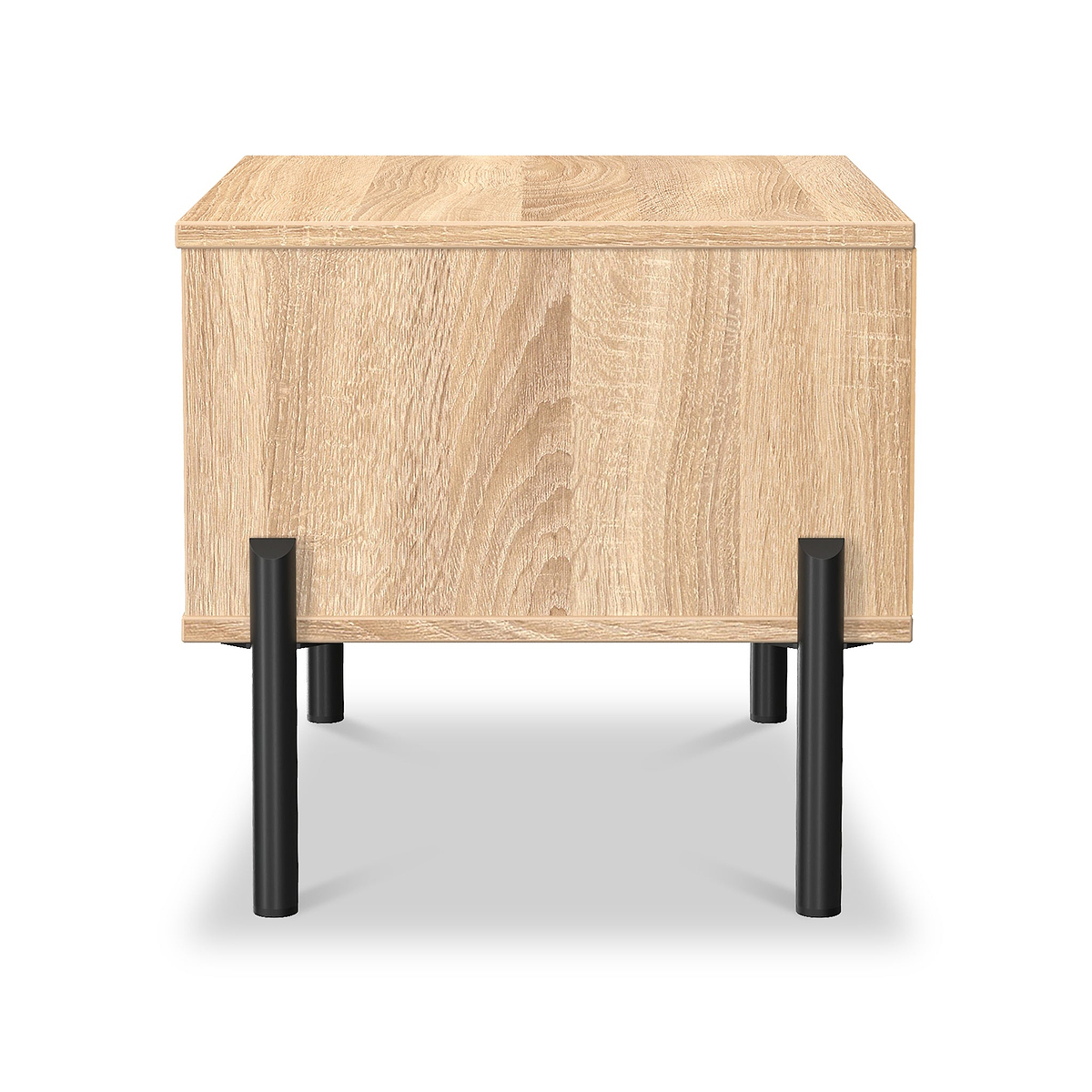 Axton 1 Drawer Bedside Oak from Roseland Furniture