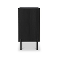 Axton 3 Drawer Compact Chest Black Ash from Roseland Furniture