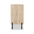 Axton 3 Drawer Compact Chest Oak from Roseland Furniture