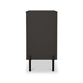 Axton 3 Drawer Compact Chest Oak Graphite from Roseland Furniture