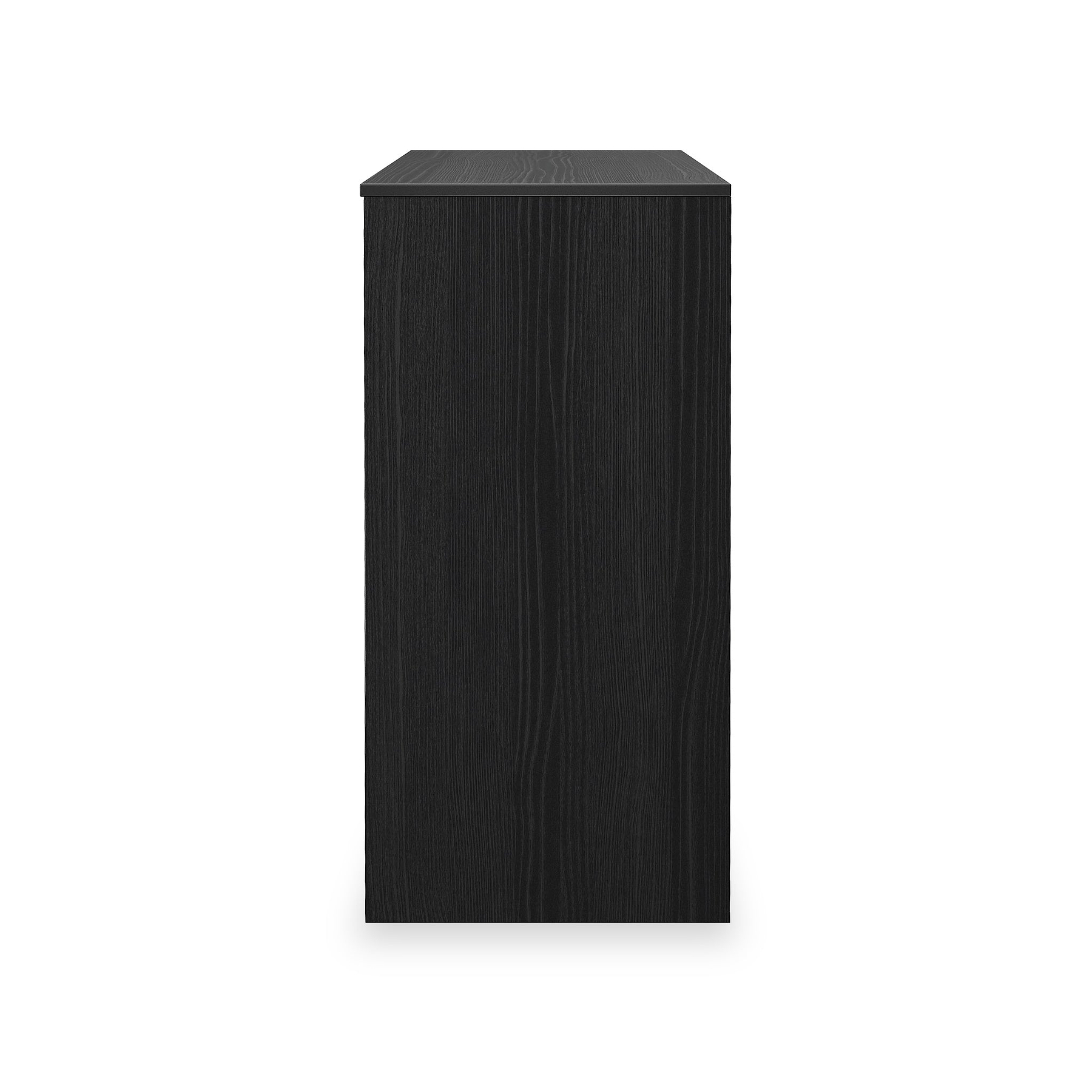 Axton 4 Drawer Dressing Table Black Ash from Roseland Furniture