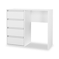 Axton 4 Drawer Dressing Table White Matt from Roseland Furniture