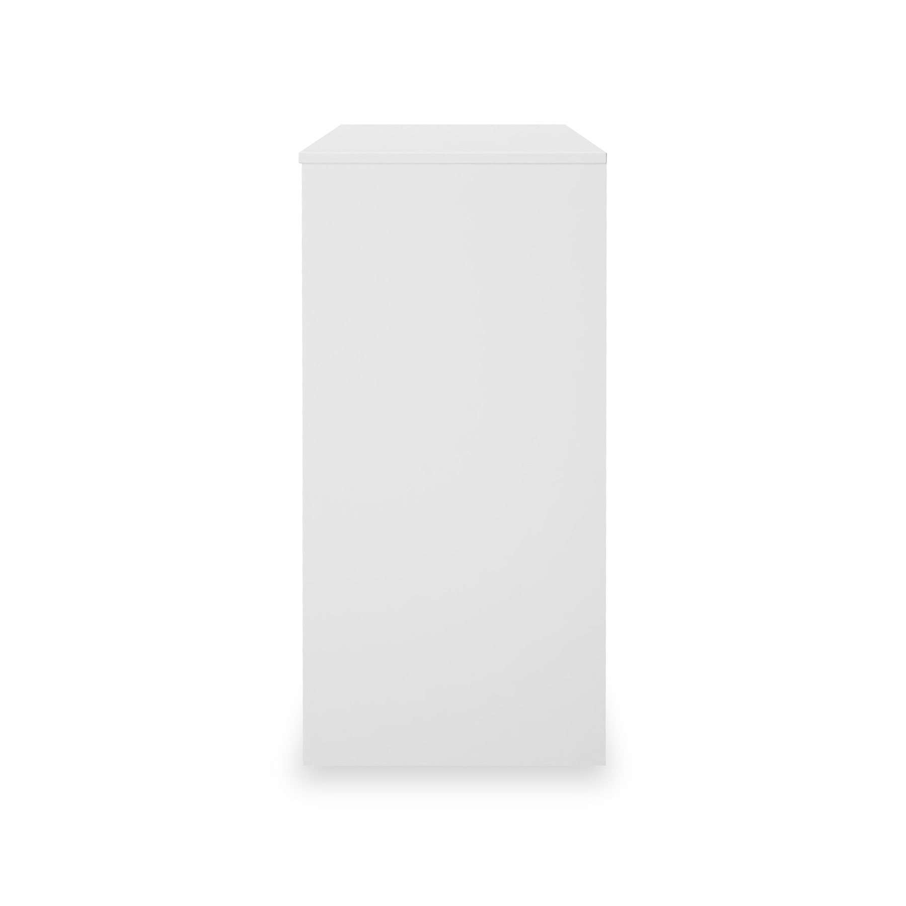 Axton 4 Drawer Dressing Table White Matt from Roseland Furniture