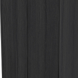 Axton Double Wardrobe Black Ash from Roseland Furniture