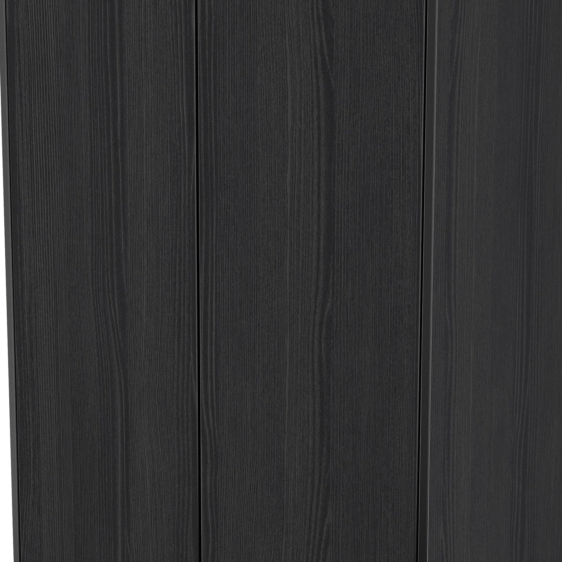 Axton Double Wardrobe Black Ash from Roseland Furniture