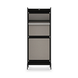 Axton Double Wardrobe Black Ash from Roseland Furniture