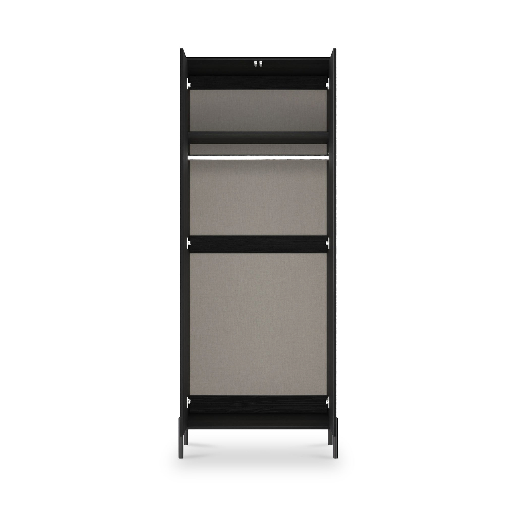 Axton Double Wardrobe Black Ash from Roseland Furniture