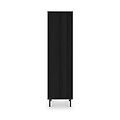 Axton Double Wardrobe Black Ash from Roseland Furniture