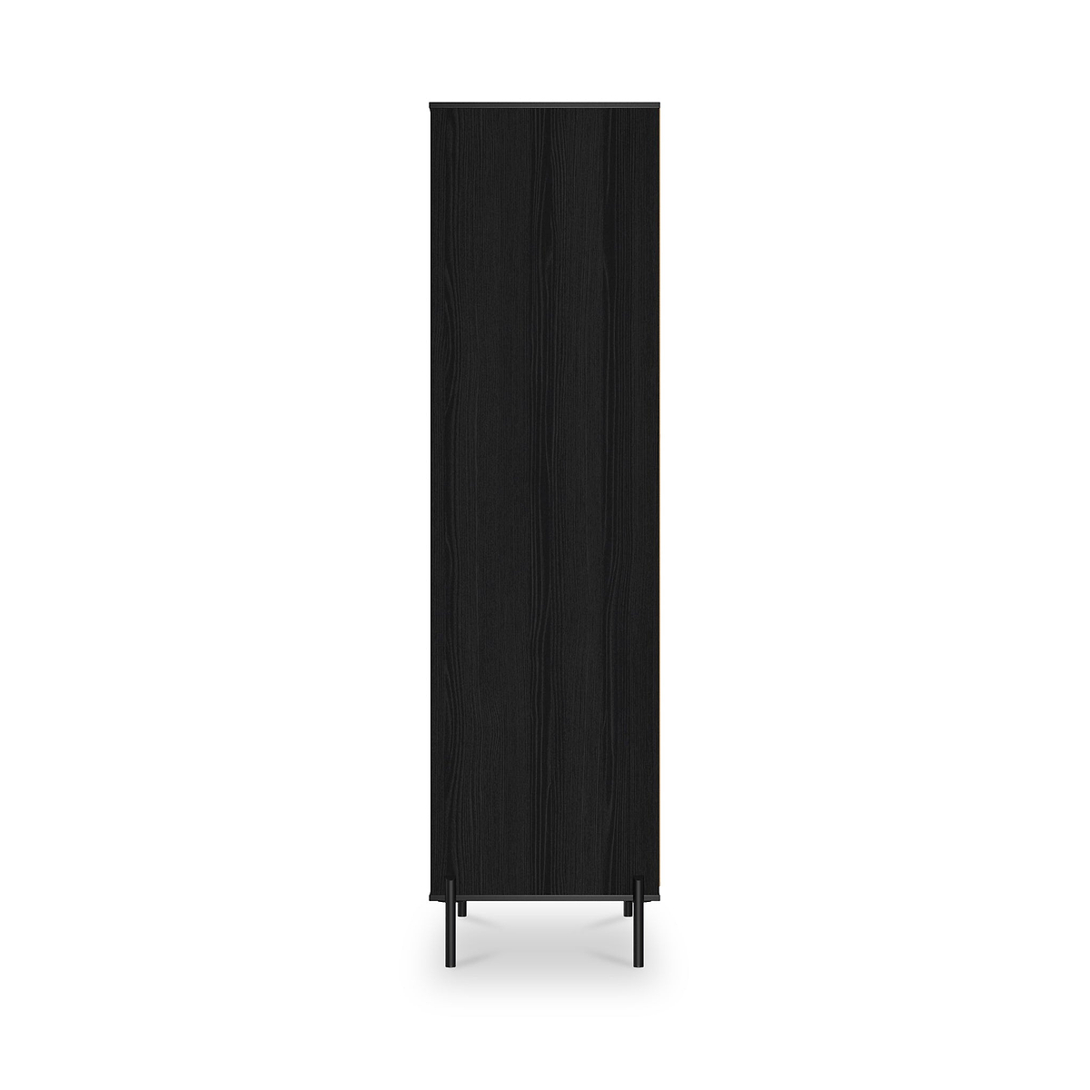 Axton Double Wardrobe Black Ash from Roseland Furniture