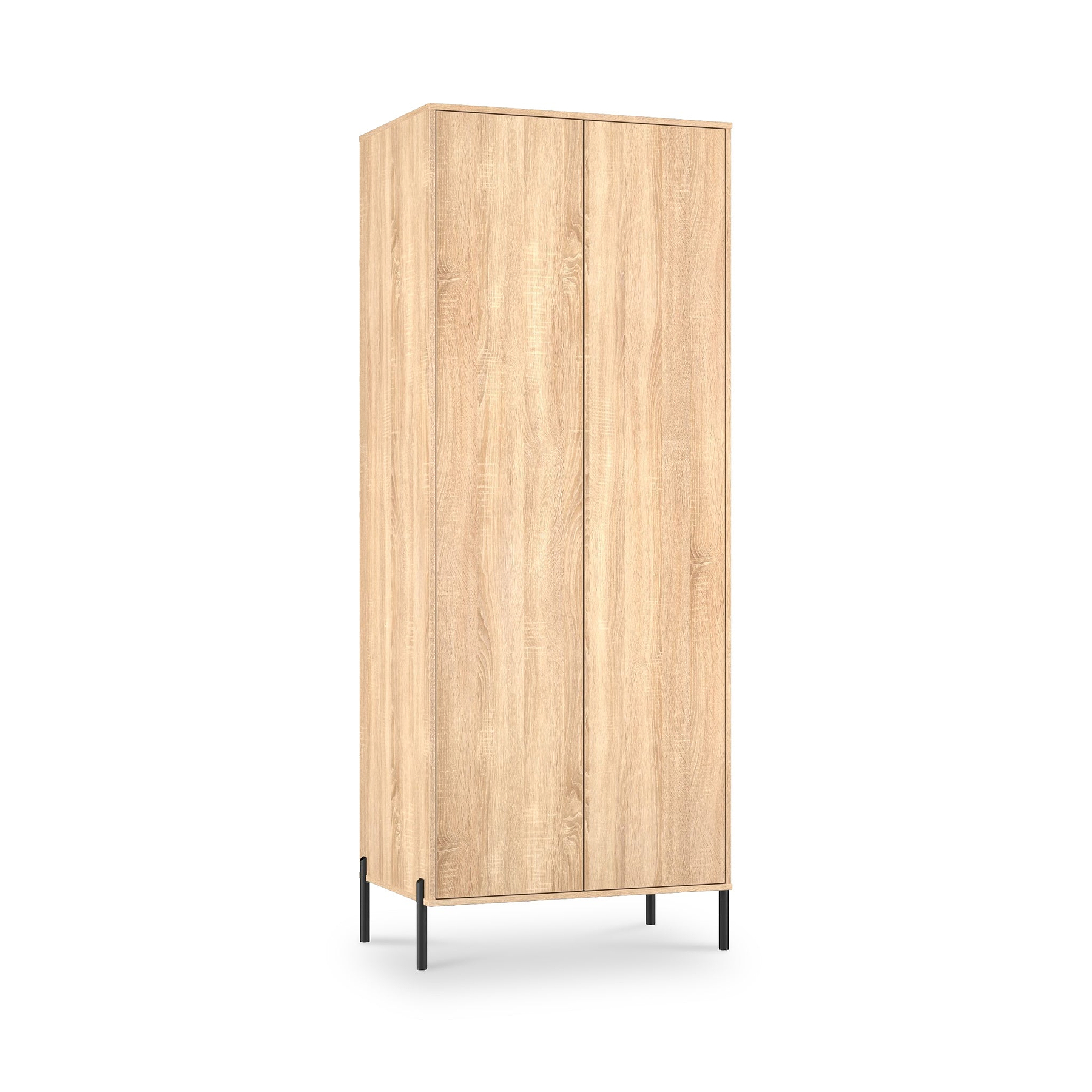 Axton Double Wardrobe Oak from Roseland Furniture