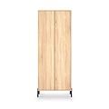 Axton Double Wardrobe Oak from Roseland Furniture