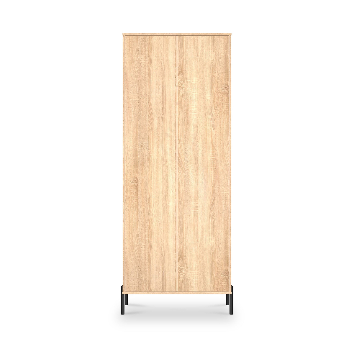 Axton Double Wardrobe Oak from Roseland Furniture