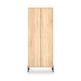 Axton Double Wardrobe Oak from Roseland Furniture