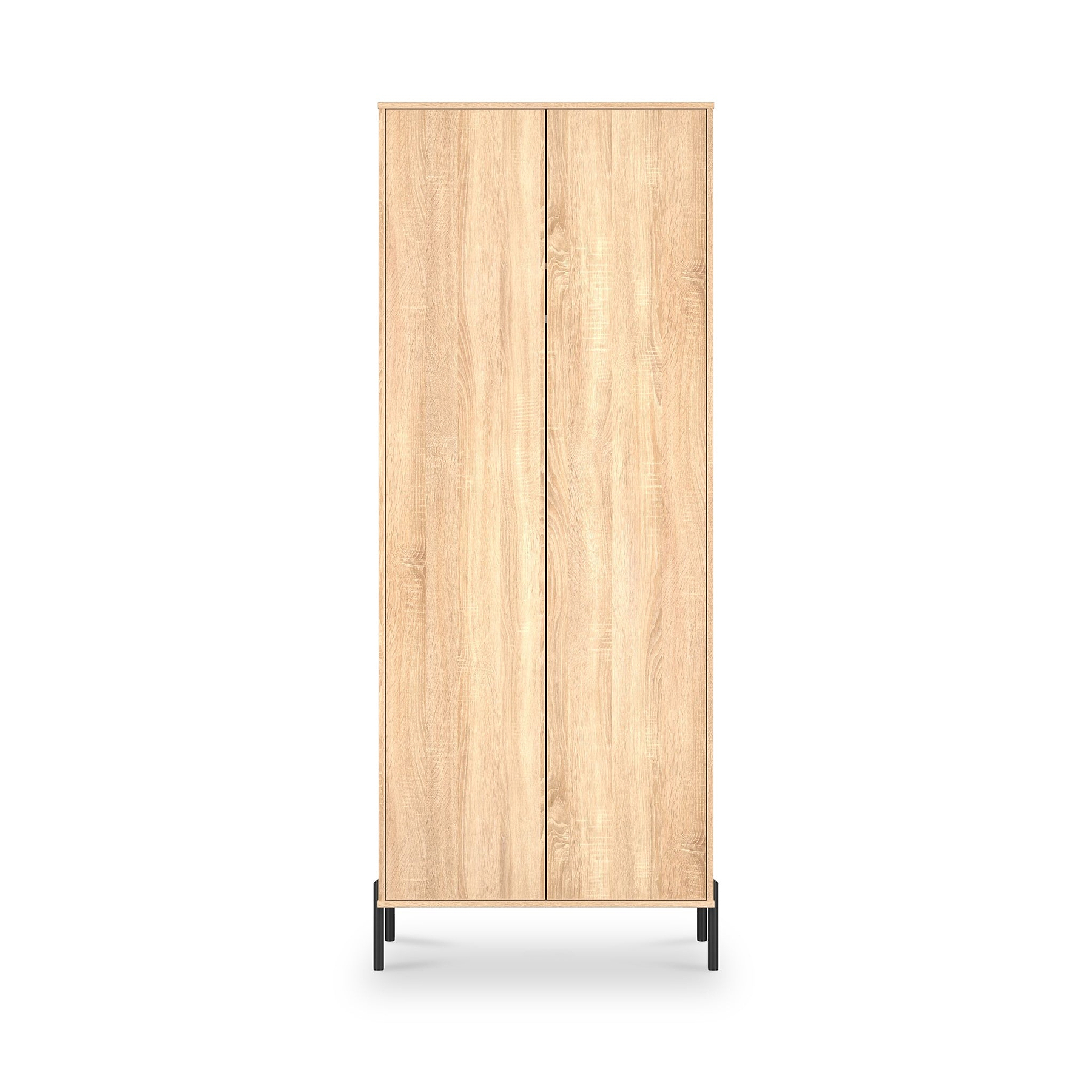 Axton Double Wardrobe Oak from Roseland Furniture
