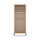 Axton Double Wardrobe Oak from Roseland Furniture