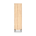 Axton Double Wardrobe Oak from Roseland Furniture