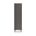 Axton Double Wardrobe Oak Graphite from Roseland Furniture
