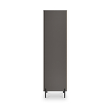 Axton Double Wardrobe Oak Graphite from Roseland Furniture