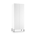 Axton Double Wardrobe White Matt from Roseland Furniture