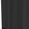 Axton Double Wardrobe 2 Drawers Black Ash from Roseland Furniture