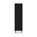 Axton Double Wardrobe 2 Drawers Black Ash from Roseland Furniture