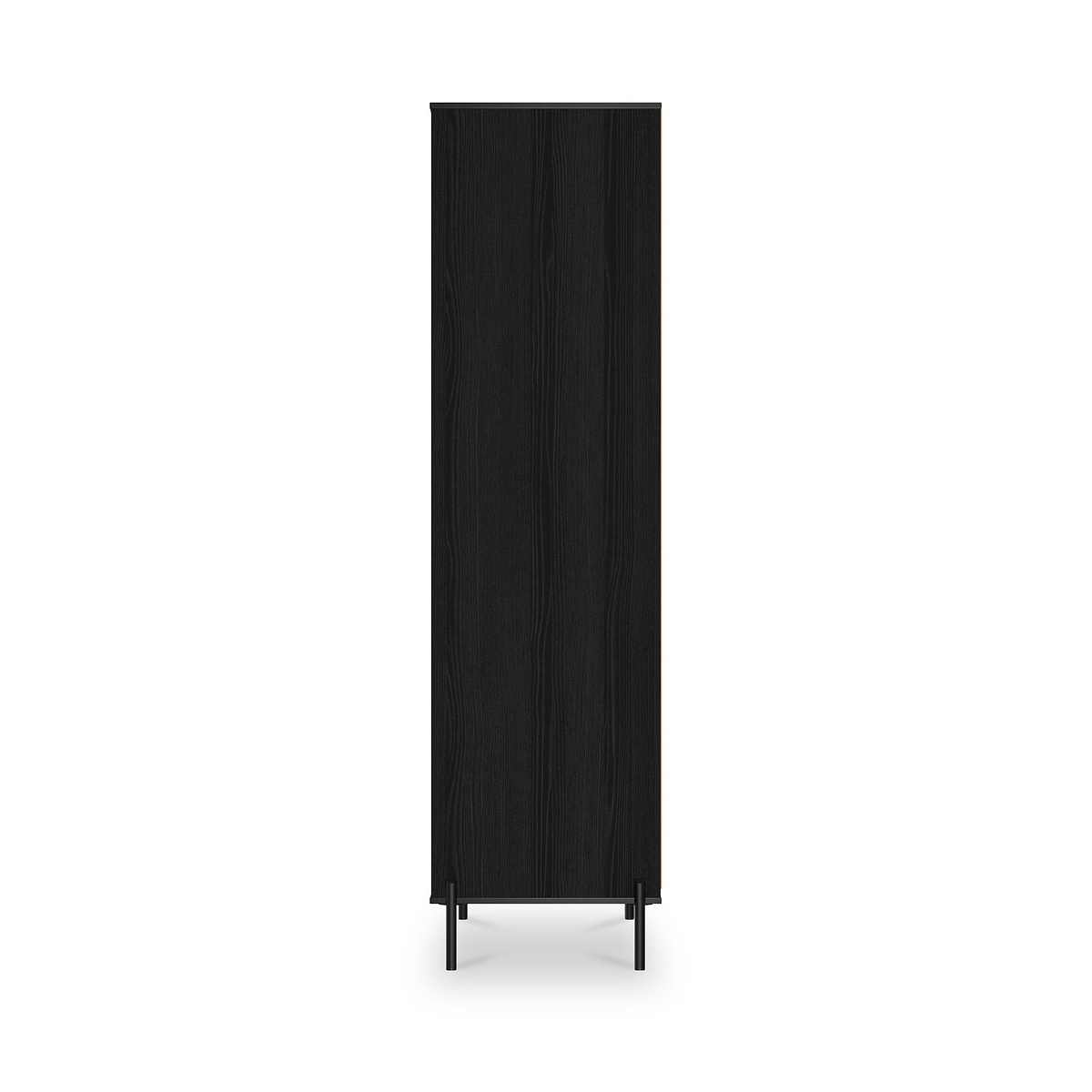 Axton Double Wardrobe 2 Drawers Black Ash from Roseland Furniture