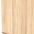 Axton Double Wardrobe 2 Drawers Oak from Roseland Furniture