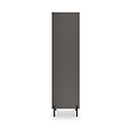 Axton Double Wardrobe 2 Drawers Oak Graphite from Roseland Furniture