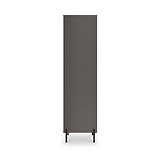 Axton Double Wardrobe 2 Drawers Oak Graphite from Roseland Furniture