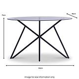 Nadia-140cm-Sintered-Stone-Dining-Table from Roseland Furniture
