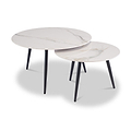Selma-Marble-Effect-Coffee-Table-Set-Gold from Roseland Furniture