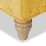 Arthur Gold 2 Seater Sofa from Roseland Furniture