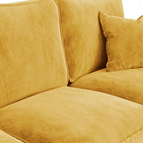 Arthur Gold 2 Seater Sofa from Roseland Furniture