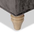 Arthur Espresso Foot Close Up from Roseland Furniture