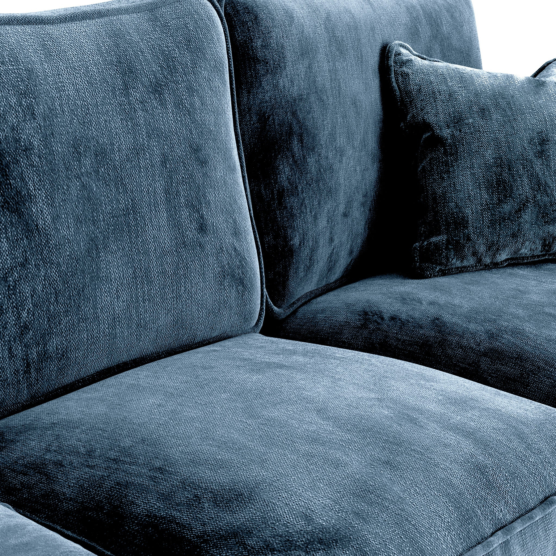 Arthur Navy Blue 2 Seater Sofa from Roseland Furniture