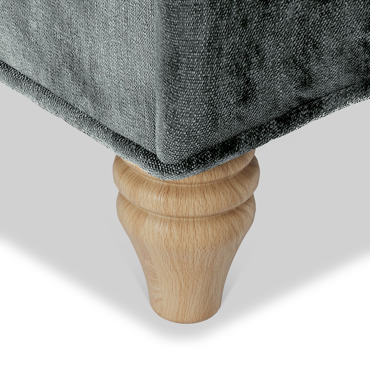 Arthur Charcoal Corner Sofa from Roseland Furniture