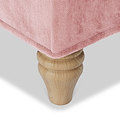 Arthur Blush Pink 2 Seater Sofa from Roseland Furniture