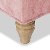 Arthur Blush Pink 2 Seater Sofa from Roseland Furniture