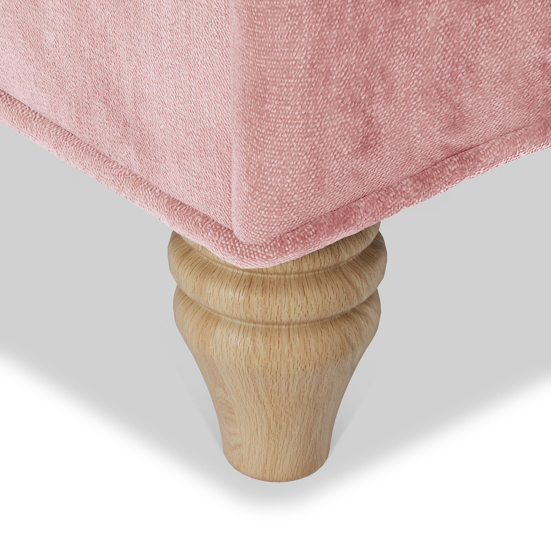 Arthur Blush Pink 2 Seater Sofa from Roseland Furniture
