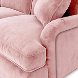 Arthur Blush Pink 2 Seater Sofa from Roseland Furniture
